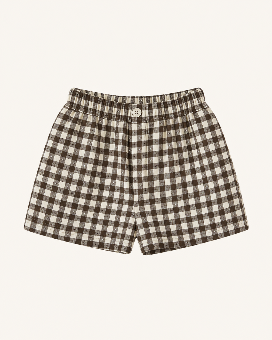 チェックボトムコレクション(ハーフパンツ)(ブラウンチェック)