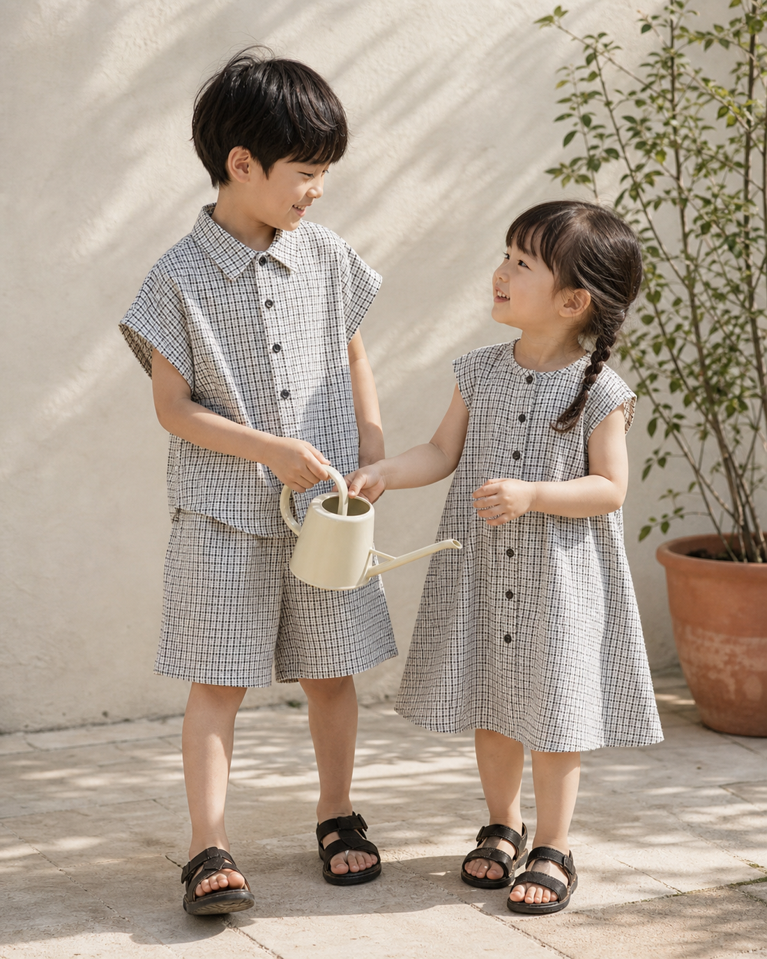 男の子・女の子で楽しむ｜頑張りすぎないナチュラルなリンクコーデ
