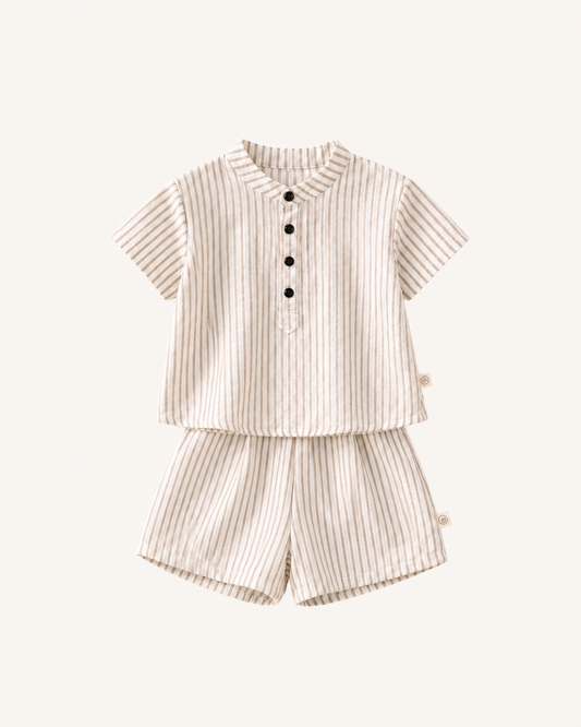 Natural Stripe Collection セットアップ（ホワイト）